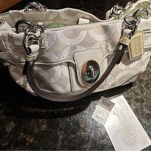 COACH PEYTON OP ART Satchel Handbag